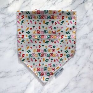 DOG Bandana - Mele Kalikimaka - Size L Large